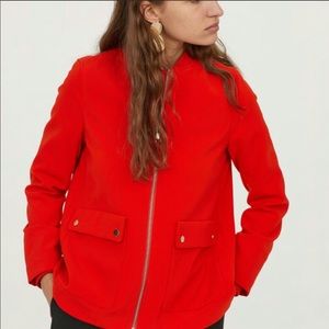H&M Red Oversized Blazer sz 8/38